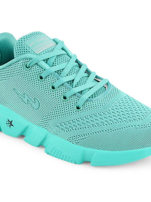 CAMP-BLING Green Women's Running Shoes